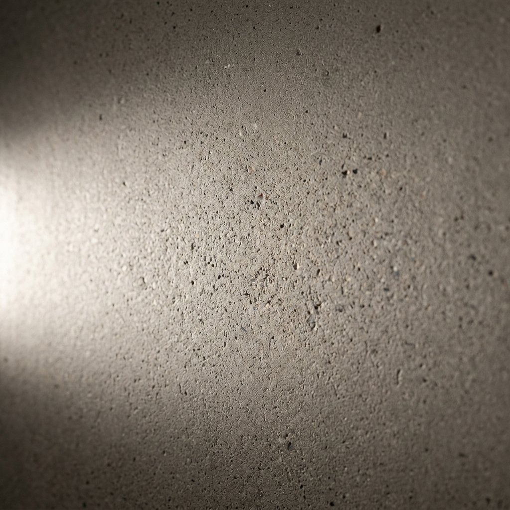 Ultra-high performance UHPC concrete panel surface with tactile micro-texture