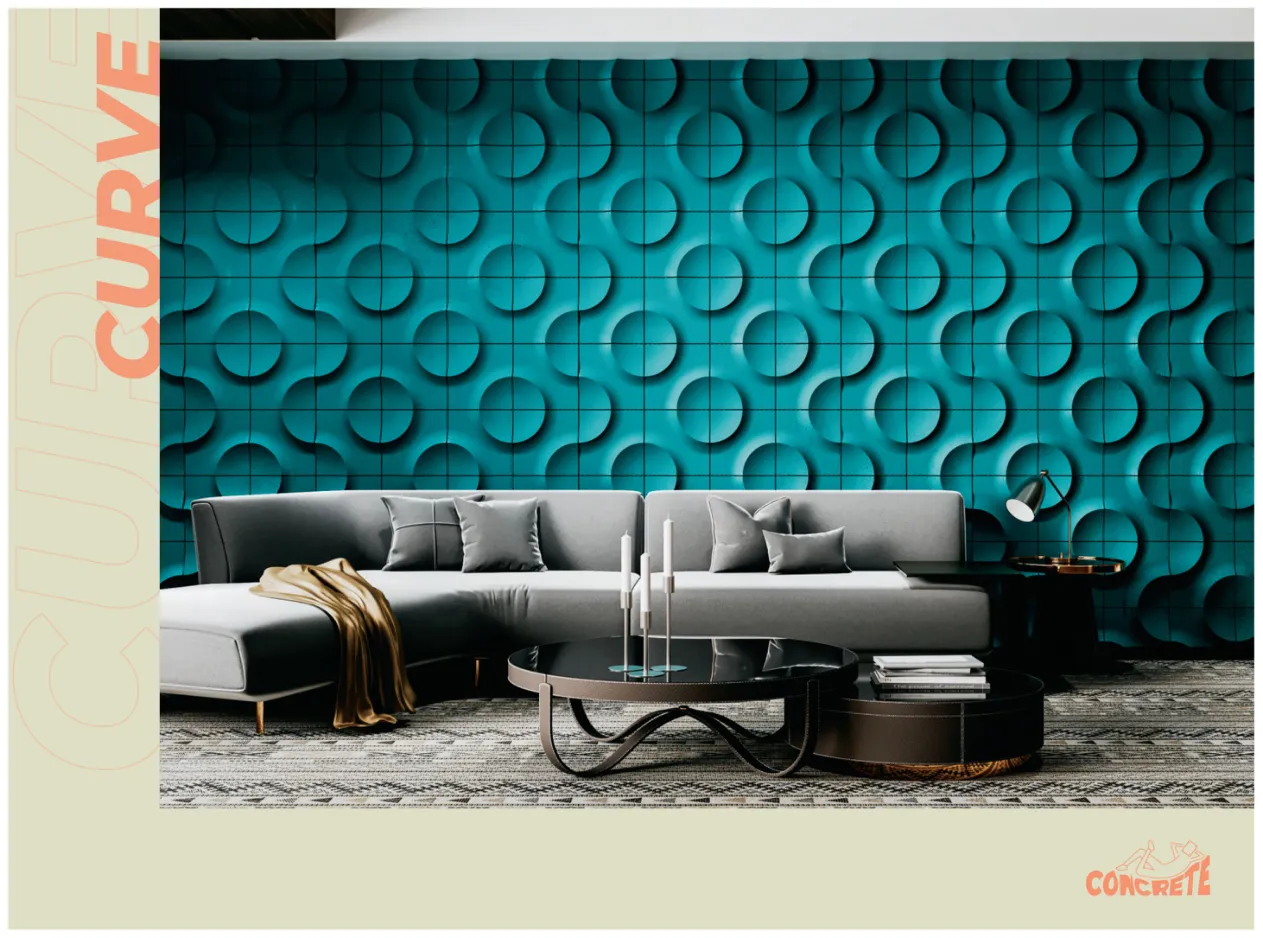 Curve Wall Panel Texture